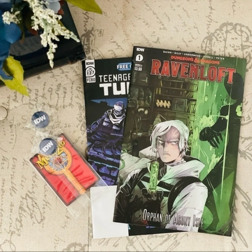DC Comics exclusive swag